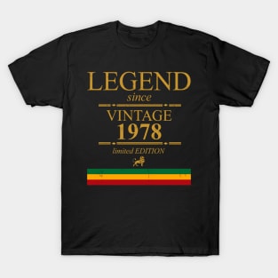 Legend Singe Vintage 1978 T-Shirt